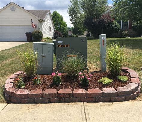 green electrical box in backyard put up privacy fence|residential electrical boxes.